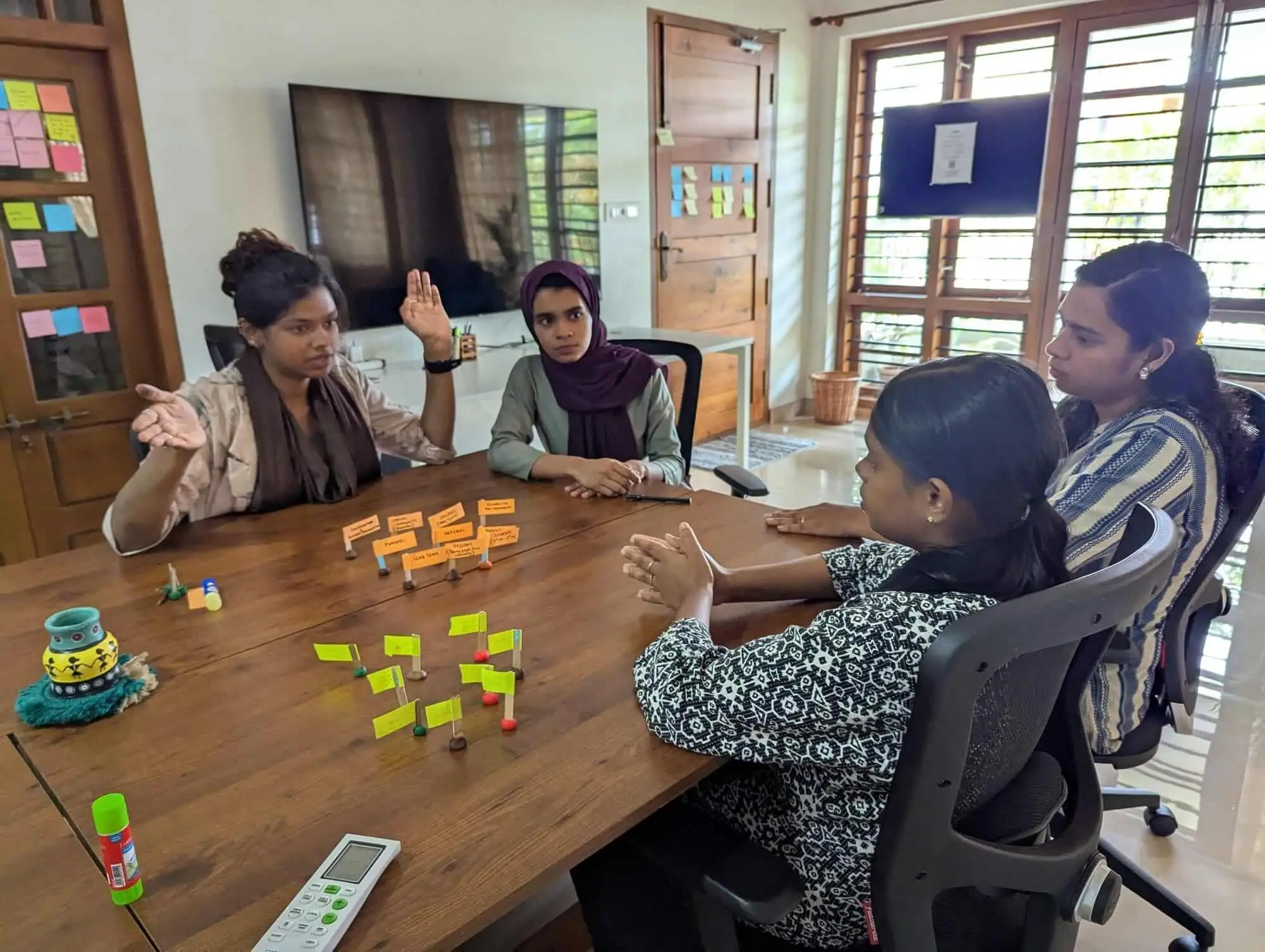 iLAB's team worked through program design and fundraising