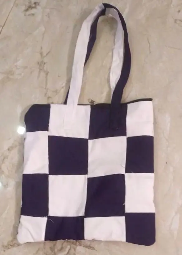 A student made a whole bag on their own