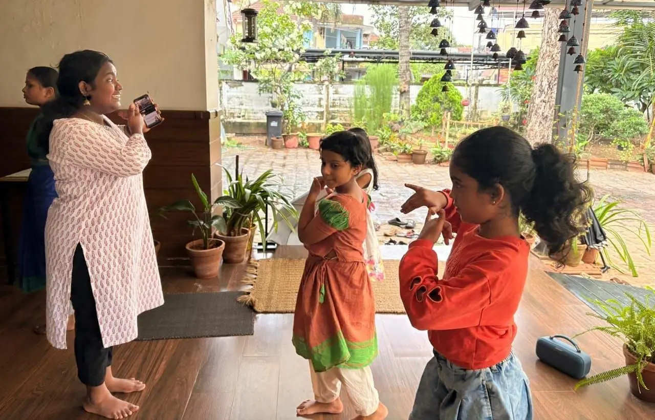 Thudippu ran a semi-classical dance workshop for all levels