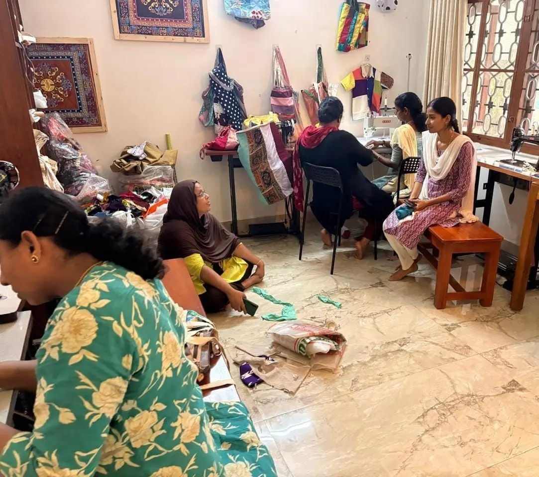 A new group started with tote bags and repairs