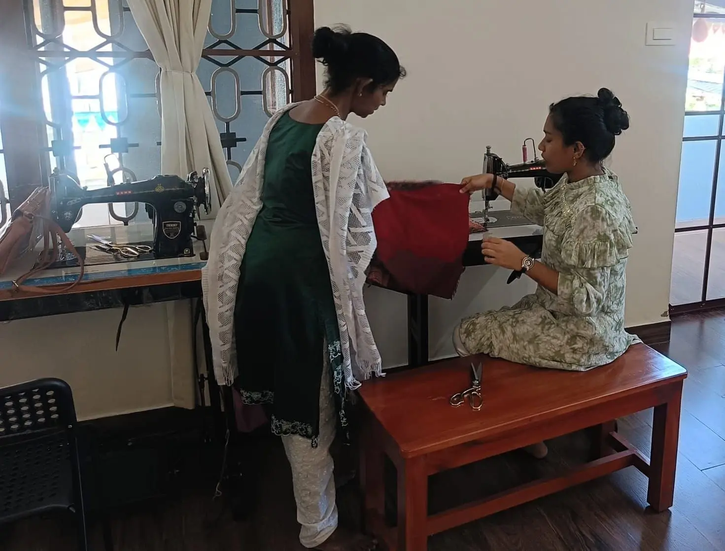 New product ideas tested at the stitching table