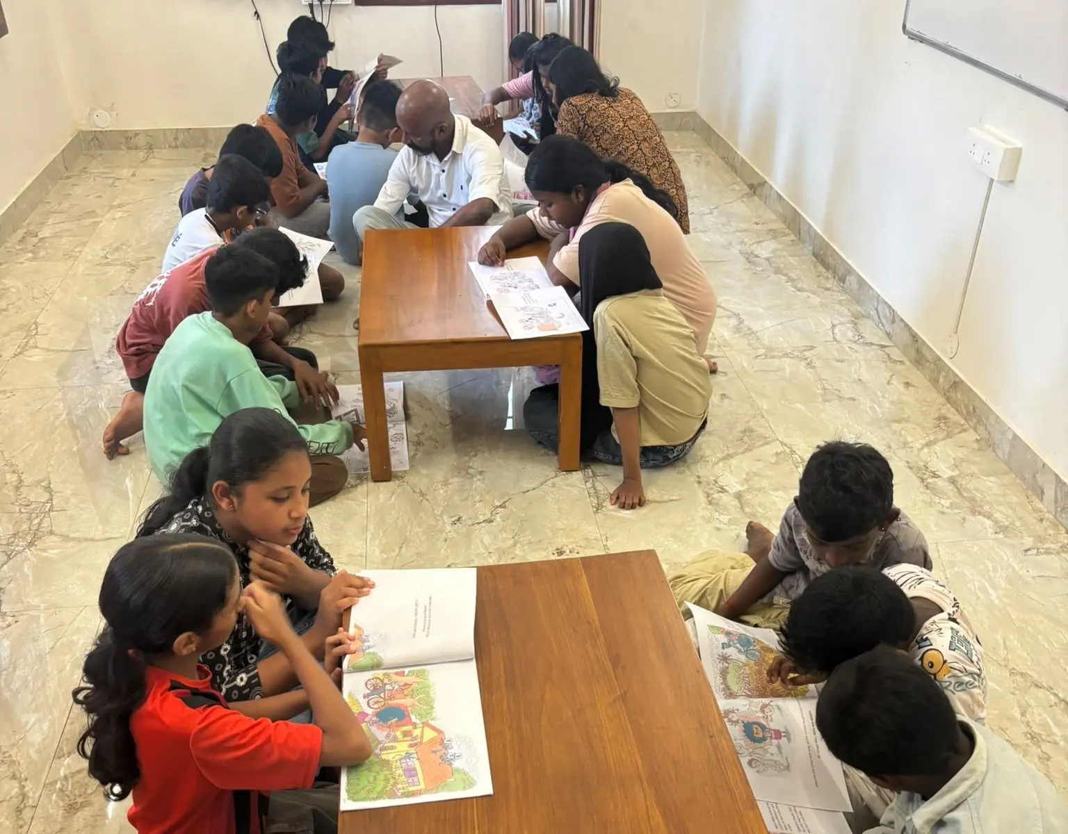 Books, buddies and growing confidence