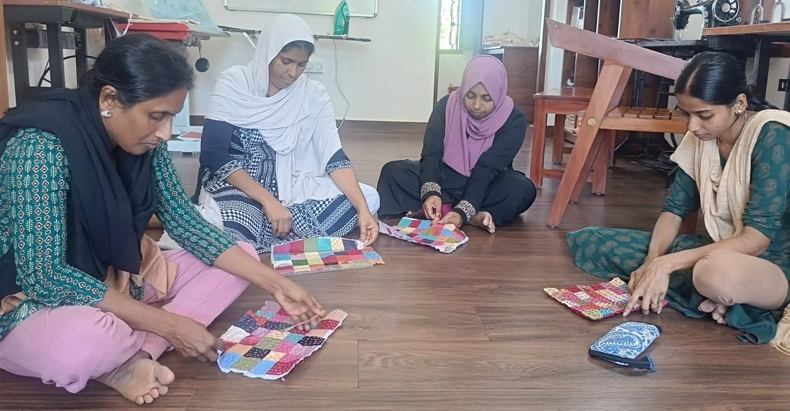 Method Testing in Kantha Stitching: Finding the Perfect Thread and Spacing