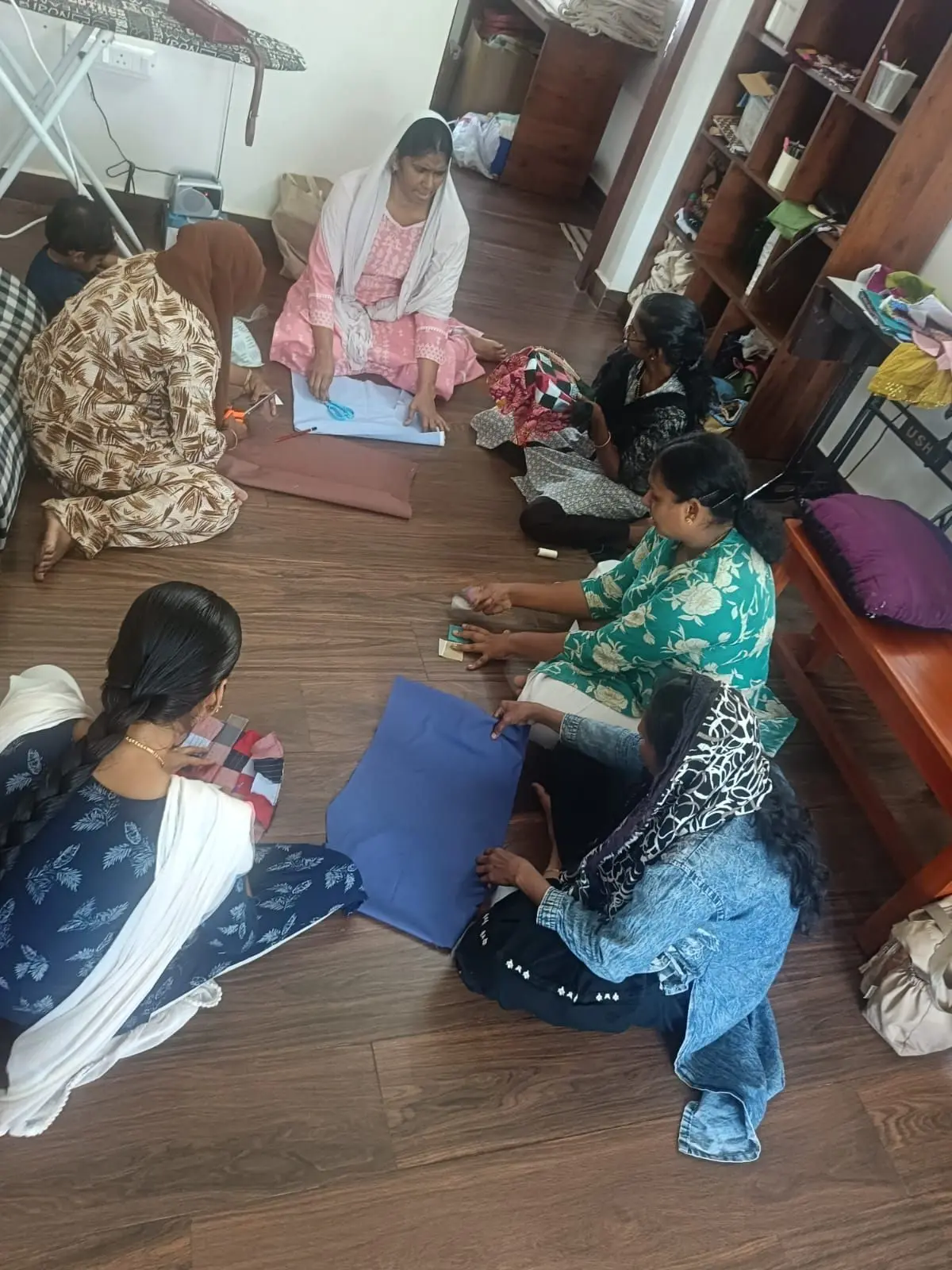 Digital Visual Planning and Kantha App Pattern Printing