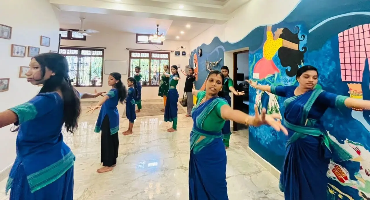 Learning Thalam, Mudras and Adavus