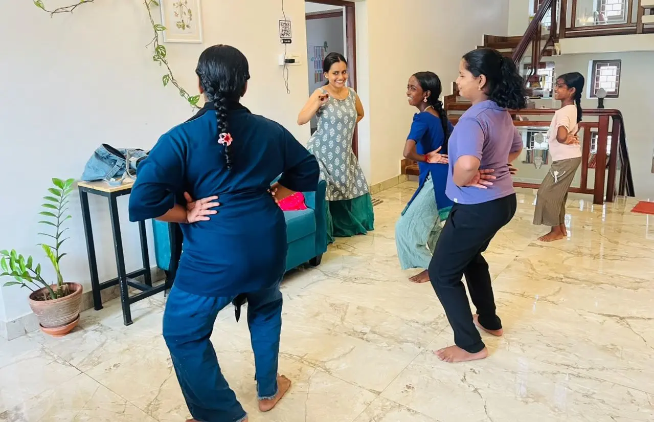 Growing Independence Through Adavu Practice