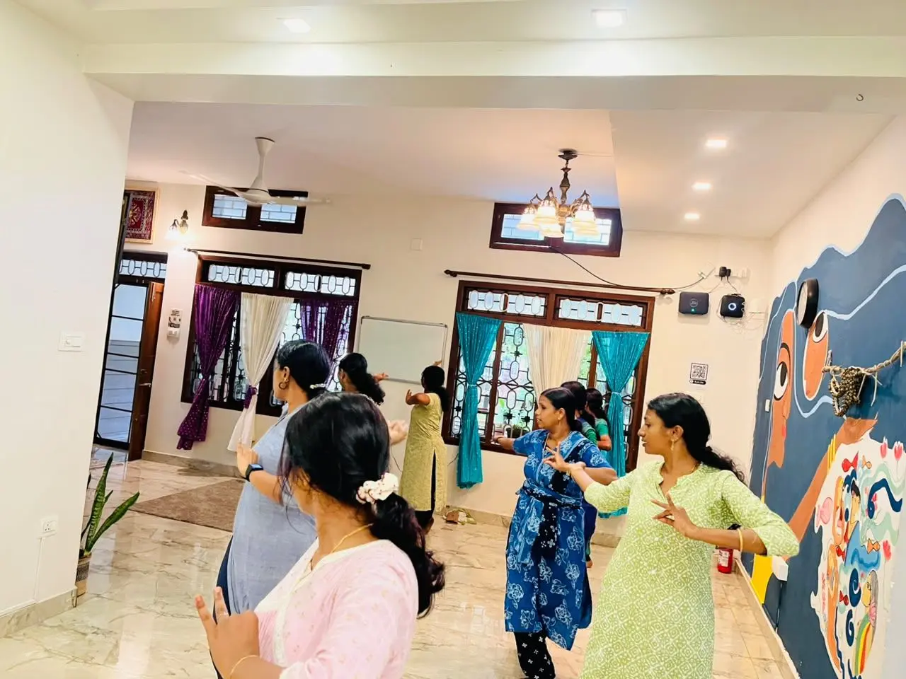 Applying spatial awareness to Bharatanatyam