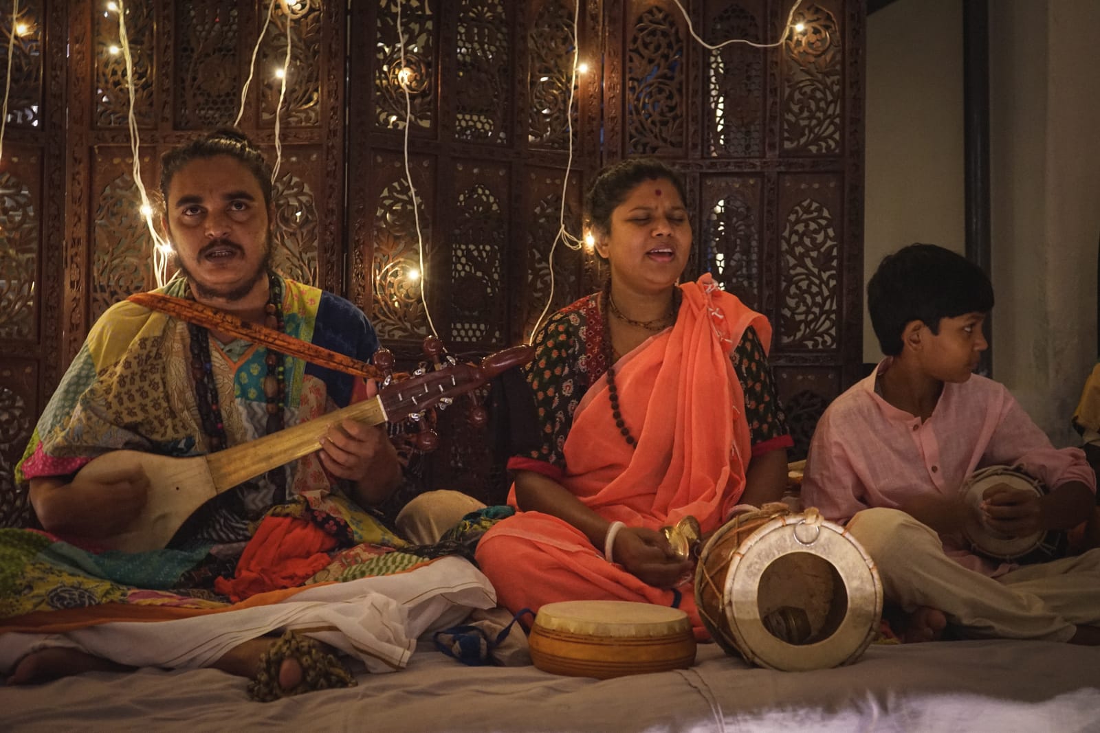 A glimpse into a Baul performance